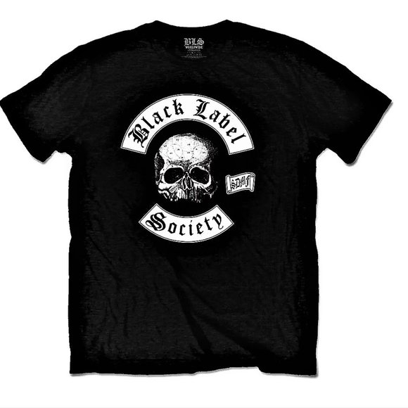 Black Label Society Logo metal rock Official T-Shirt 2XL XXL Last NWT - Picture 2 of 4